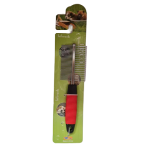 برس حیوانات Pet Grooming مدل گره باز کن دو طرفه برند htbrush