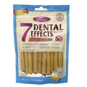 تشویقی سگ وجی برند با طعم پنیری Vegebrand 7 Dental Effects CHEESE BONE