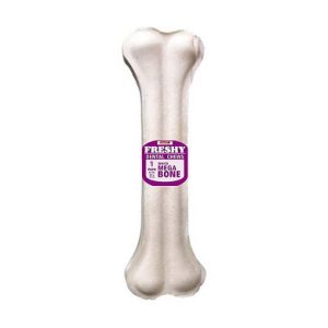 استخوان تشویقی دنتال فلورایدی بزرگ سگ فرشی Freshy Dental White large Bones