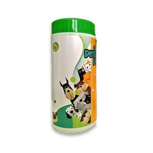 دستمال مرطوب پت با اسانس سيب برند petnpup