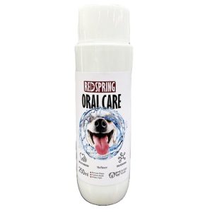 دهانشویه بر پایه نانو نقره مخصوص سگ وگربه 250 میلی لیتر oral care red spring