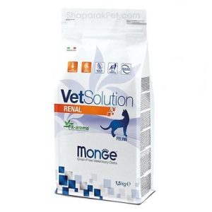 غذاي خشك گربه ادالت وت سولوشن رنال مونژه مدل(Monge Vetsolution Renal) با وزن 1.5 کیلوگرم