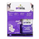 محلول تمیزکننده چشم سگ و گربه زوویتال مدل OptiVital حجم ۱۵۰ میلی لیتر