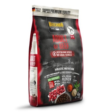 belcando adult beef 4kg غذای خشک سگ بالغ برند بلکاندو با طعم گوشت گاو belcando adult beef 4kg