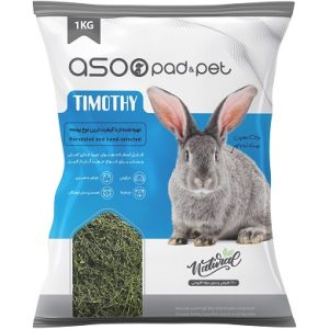 یونجه خشک و گیاه مالوا جوندگان 1 کیلوگرمی آسوپت مدل Timothy ا Timothy Asoopet 1kg