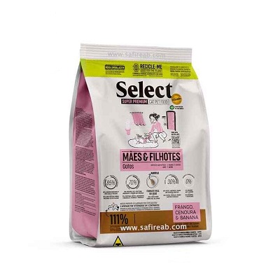 Select-by-Monello-Skin-and-Coat غذای خشک گربه مونلو سلکت مدل مادر و بچه ۱.۵ کیلوگرم