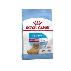 غذای خشک توله سگ نژاد کوچک (مینی) داخل خانه برند رویال mini pappy indoor royal canin