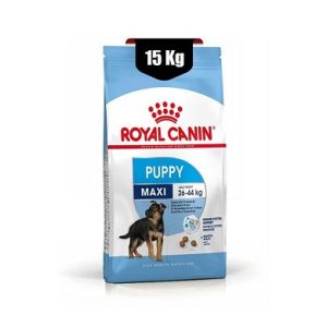 غذای خشک (توله سگ نژاد بزرگ) مکسی پاپی maxi puppy رویال کنین وزن 15 کیلوگرم