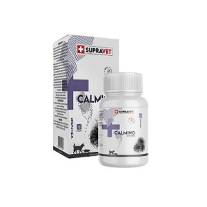 قرص ضد استرس وآرامش بخش سگ و گربه supravet calming tablet