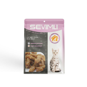 تشويقي مدادي نرم گوشت گاومخصوص گربه برند SEVIMLI