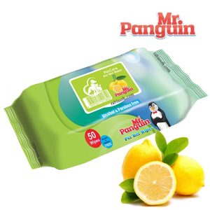 دستمال-مرطوب-پنگوئن-رایحه-لیمو